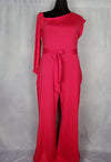 Kora One Sleeve Wide Leg Jumpsuit