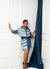 Indie Chambray Tie-Dye Shirt Dress